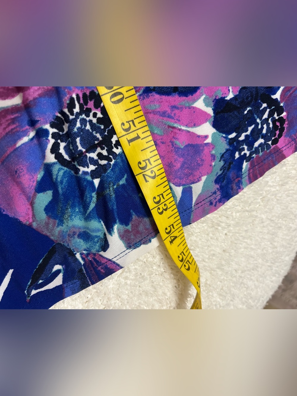 Catherines Maxi Dress Size 5X Tropical Resort Wear Beach Vacation Summer Floral - Picture 6 of 6